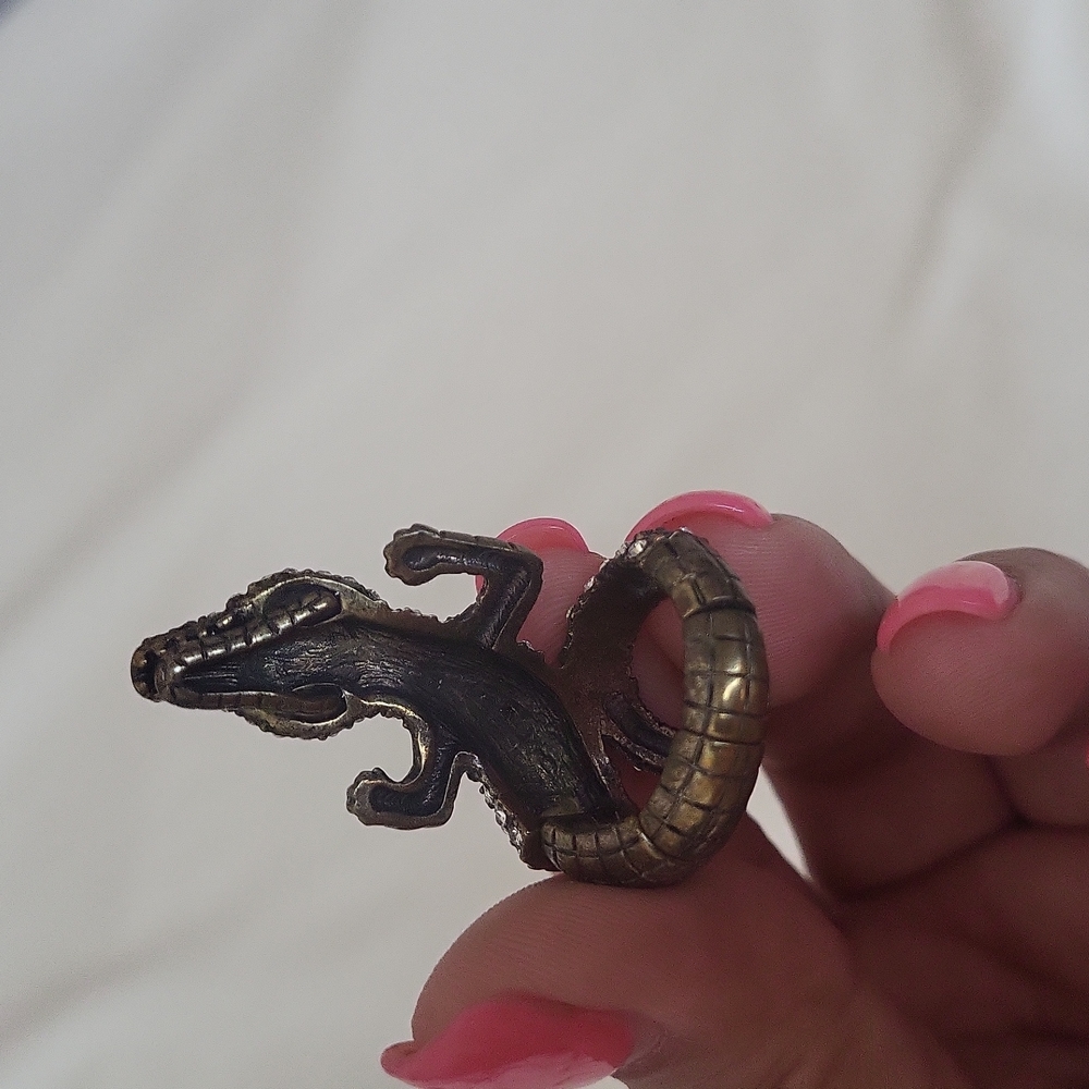Crocodile ring - Picture 3 of 5